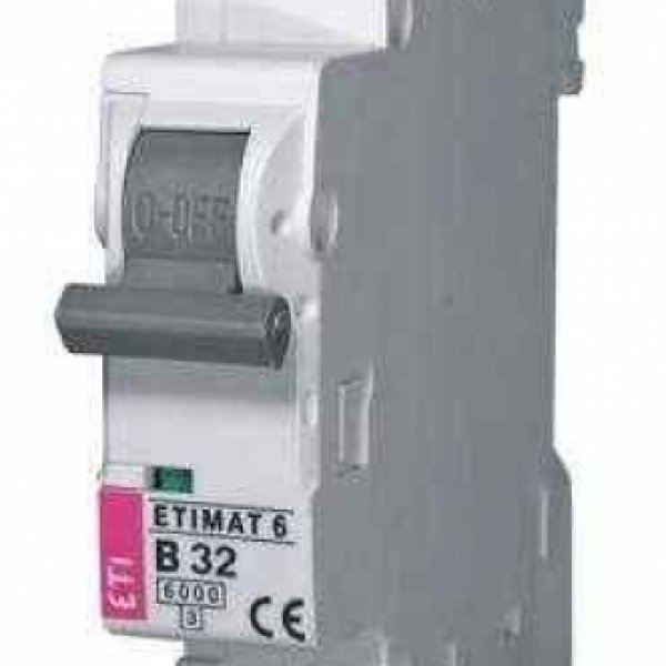 Автоматический выключатель ETI 260201108 ETIMAT P10 DC 1p C 2A (10kA) - 260201108