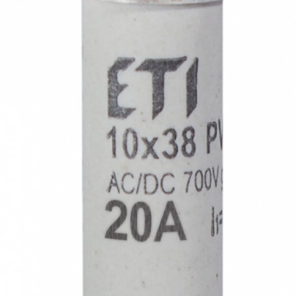 Запобіжник ETI 002625024 CH 10x38 gR-PV 20A 700V (30kA) - 2625024