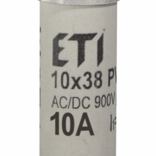 Запобіжник ETI 002625031 CH 10x38 gR-PV 10A 900V (30kA) - 2625031