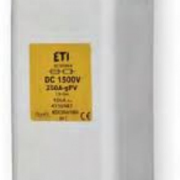 Запобіжник ETI 002625209 CH SU 10x85 gPV 5A 1500V (30kA) - 2625209