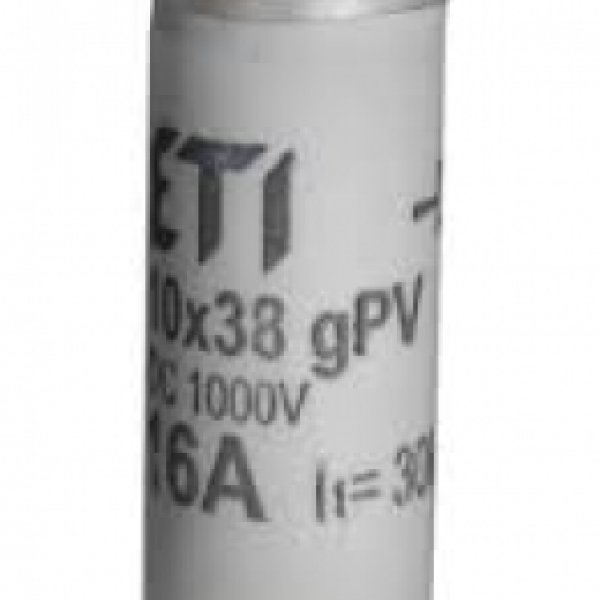 Запобіжник ETI 002625240 CH 10x85 gPV 15A 1500V (10kA) - 2625240