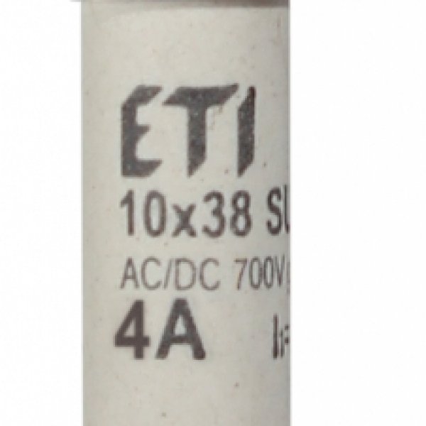 Запобіжник ETI 002625301 CH SU 10x38 gR-PV 4A 700V (30kA) - 2625301