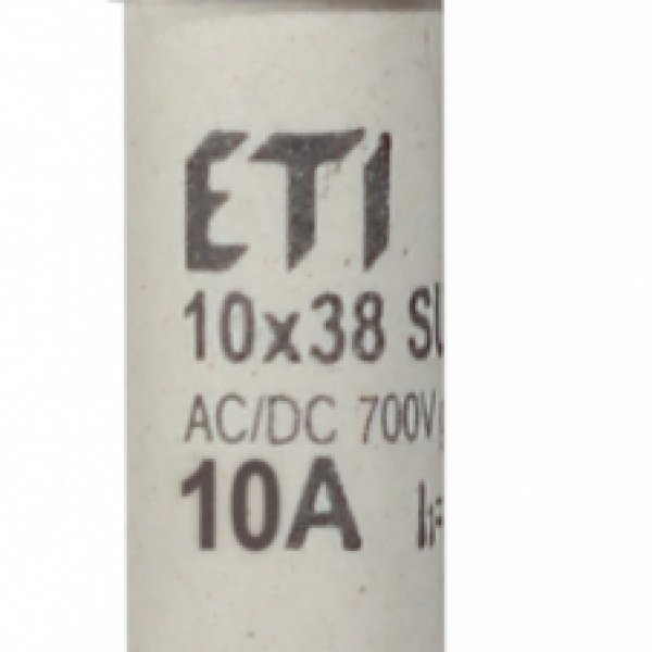 Запобіжник ETI 002625304 CH SU 10x38 gR-PV 10A 700V (30kA) - 2625304