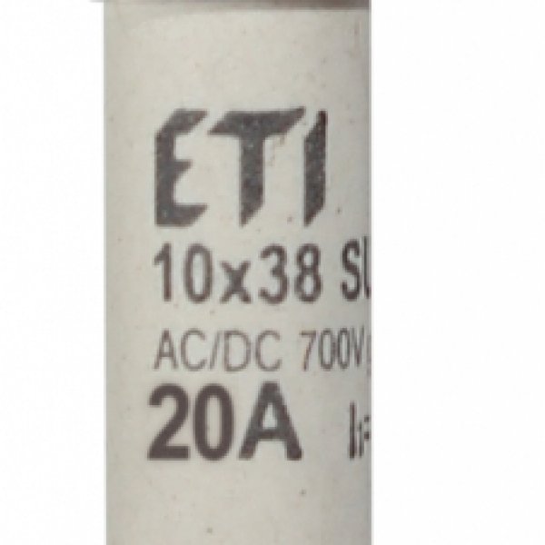 Запобіжник ETI 002625307 CH SU 10x38 gR-PV 20A 700V (30kA) - 2625307