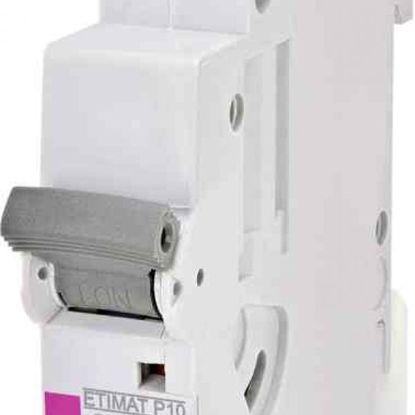 Автоматический выключатель ETI 270501104 ETIMAT P10 1p C 0.5A (10kA) - 270501104