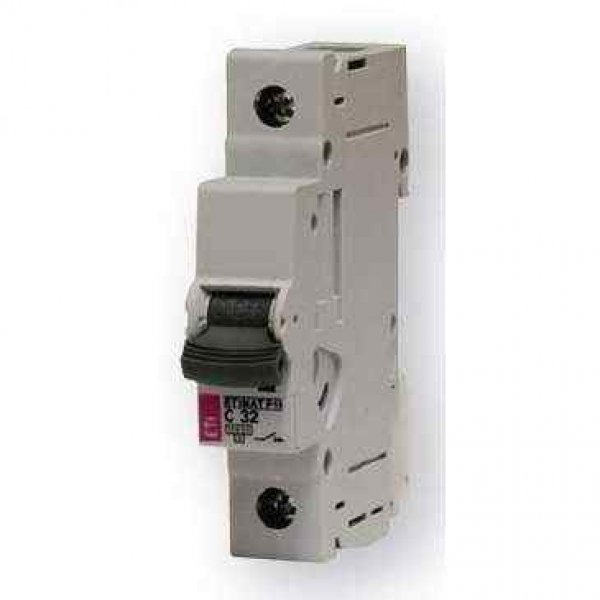 Автоматичний вимикач ETI 271001100 ETIMAT P10 1p C 10A (10kA) - 271001100