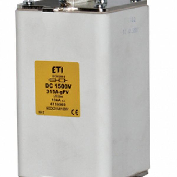 Предохранитель ETI 004110569 NH-3L gPV 315A 1500V DC (L/R=2ms) - 4110569