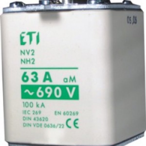 Предохранитель ETI 004185417 NH-2C/aM 200A 690V KOMBI - 4185417