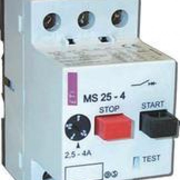 Автомат захисту двигуна ETI 004600100 MS25-10 - 4600100
