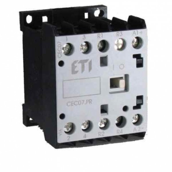 Миниатюрный контактор ETI 004641050 CEC 07.10 24V AC (7A; 3kW; AC3) - 4641050