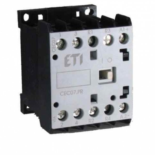 Миниатюрный контактор ETI 004641107 CEC 16.01-24V DC (16A; 7.5kW; AC3) - 4641107