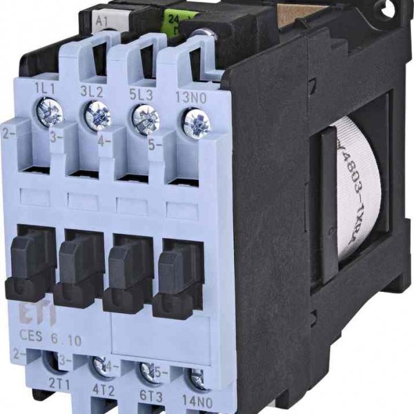 Контактор ETI 004646504 CES 6.10 (2.2 kW) 24V DC - 4646504