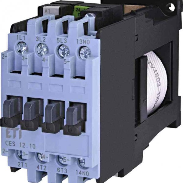 Контактор 004646524 CES 12.10 (5.5 kW) 24V DC, ETI - 4646524