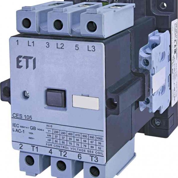 Контактор ETI 004646567 CES 105.22 (55 kW) 24V AC - 4646567