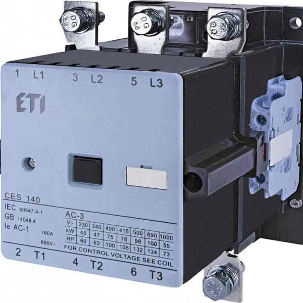 Контактор ETI 004646568 CES 140.22 (75 kW) 230V AC - 4646568