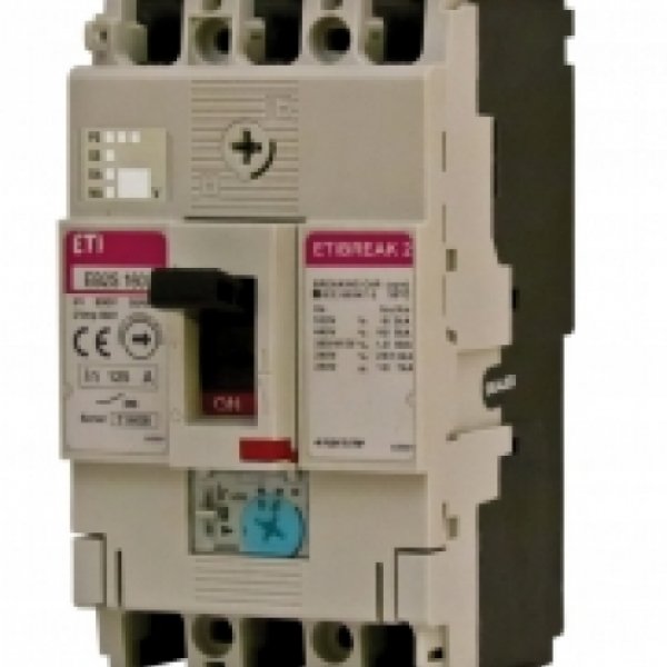 Автоматичний вимикач ETI 004671899 EB2S 160/3SA 25A (25kA (0.63-1)In/фіксована 3P - 4671899