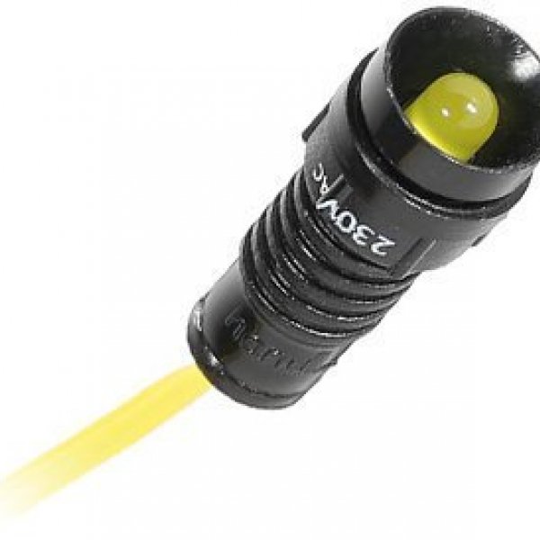Сигнальная лампа ETI 004770806 LS 5 Y 230 5мм 230V AC (желтая) - 4770806
