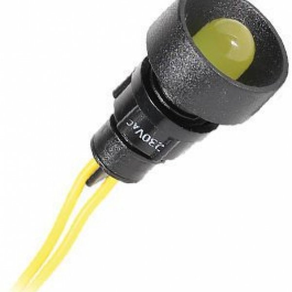 Сигнальная лампа ETI 004770812 LS 10 Y 230 10мм 230V AC (желтая) - 4770812
