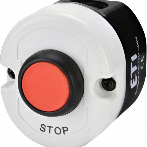 Одномодульний кнопковий пост ETI 004771440 ESE1-V2 («STOP» червоний) - 4771440