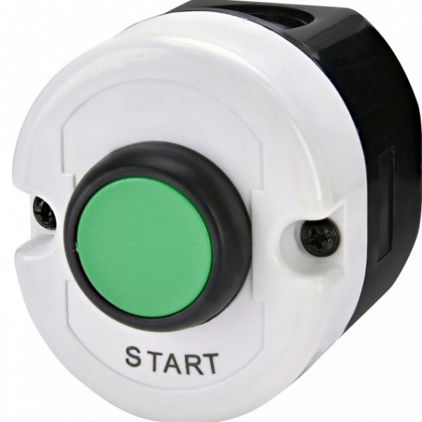 Одномодульний кнопковий пост ETI 004771441 ESE1-V3 («START» зелений) - 4771441