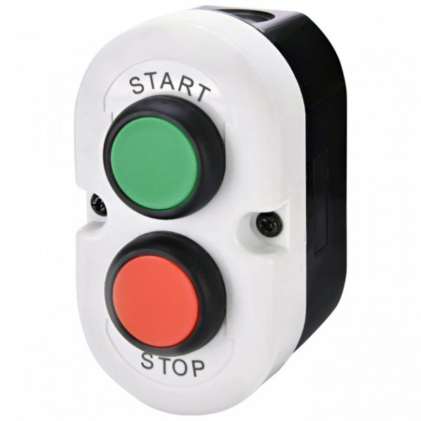 Двомодульний кнопковий пост ETI 004771442 ESE2-V4 («START/STOP» зелений/червоний) - 4771442