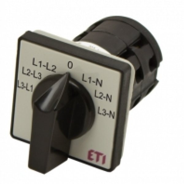 Кулачковый переключатель ETI 004773088 CS 10 66 U (фазного/линейного напряжения 10A) - 4773088