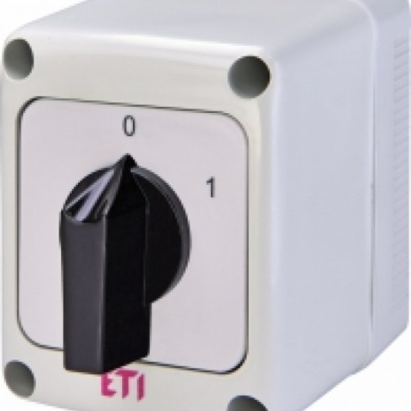 Кулачковый переключатель в корпусе ETI 004773154 CS 16 90 PN (1p «0-1» IP65 16A) - 4773154