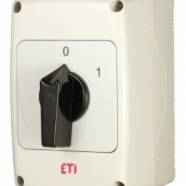 Кулачковый переключатель в корпусе ETI 004773157 CS 40 90 PNG (1p «0-1» IP65 40A) - 4773157