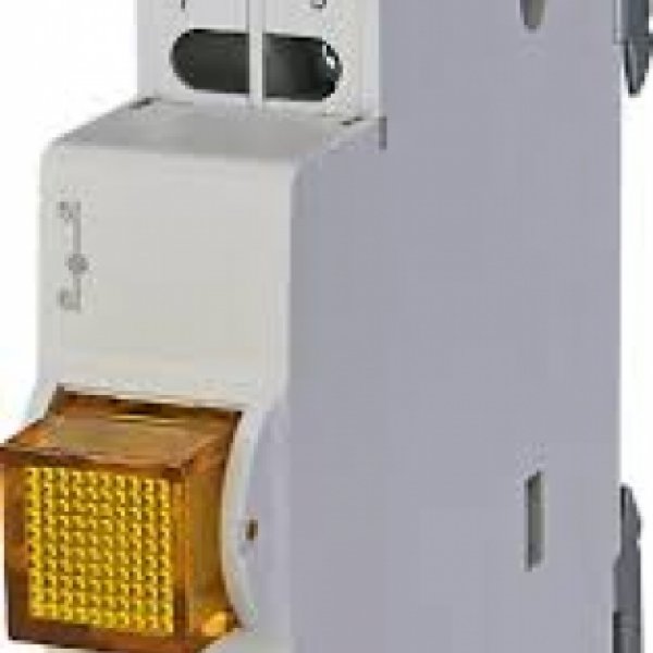 Сигнальная лампа на DIN рейку ETI 760513101 LG1 «YELLOW» (желтая) - 760513101