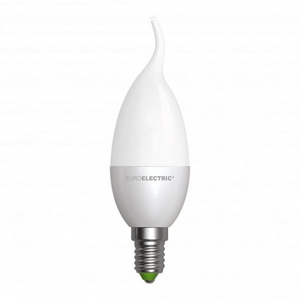 EUROLAMP LED Лампа ЭКО серия 'D' Candle on Wind 6W E14 4000K - LED-CW-06144(D)
