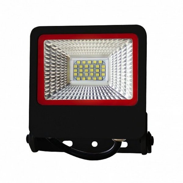 Прожектор LED EUROELECTRIC 20Вт 6500К Eurolamp - LED-FL-20(black)new