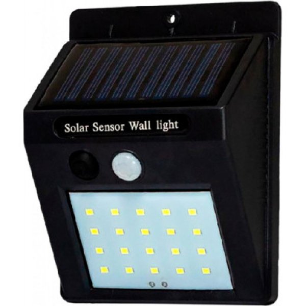 LED cвітильник на сонячних батареях Євросвітло 56666 Solo-20 6400K - 56666