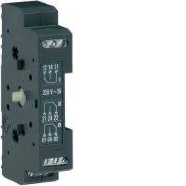 Додатковий контакт Hager HZI302 1НО/НЗ для вимикачів HIC G/E 125А-630А - HZI302