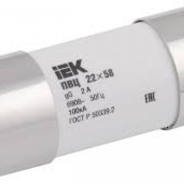 Циліндрична плавка вставка IEK ПВЦ 22х58мм gG 16А (CFL22-016) - CFL22-016