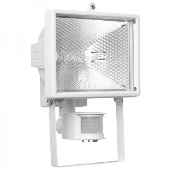 Галогенный прожектор IEK ИО150Д белый с детектором (LPI02-1-0150-K01) - LPI02-1-0150-K01