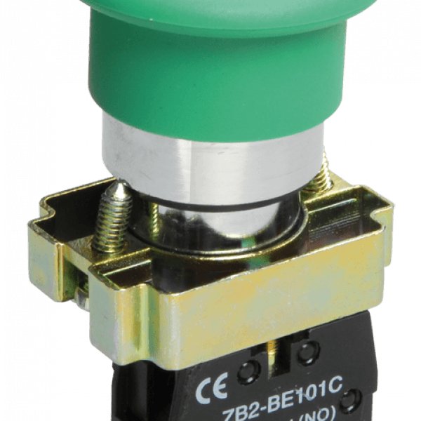 Кнопка управления LAY5-BC31'Грибок' зеленая 1з IEK - BBG70-BC-K06