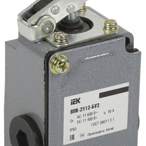 Кінцевий вимикач IEK ВПК-2112-БУ2 IP65 - KV-1-2112-1