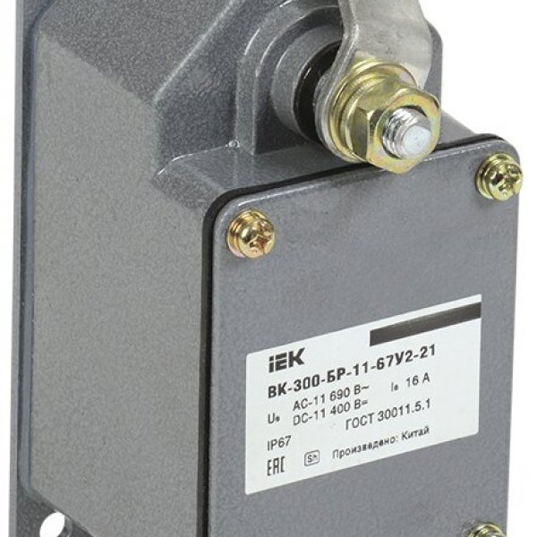 Кінцевий вимикач IEK ВК-300-БР-11-67У2-21 IP67 - KV-1-300-1