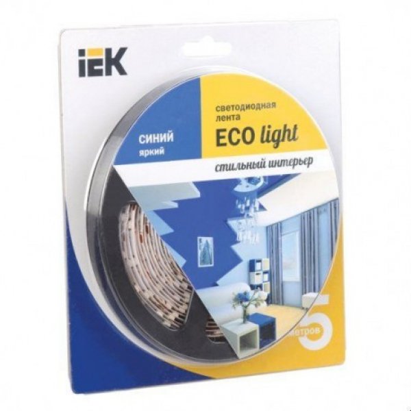 LED-стрічка LSR-3528B60-4.8-IP65-12V IEK-eco - LSR1-7-060-65-1-05