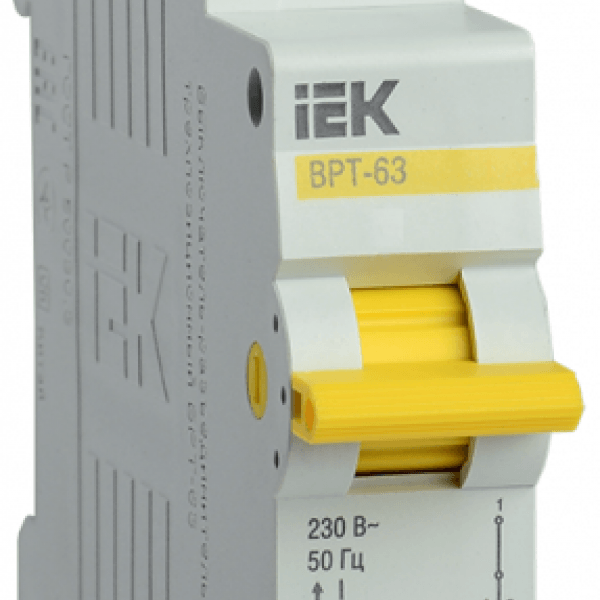 Трехпозиционный разъединитель IEK MPR10-1-025 ВРТ-63 1P 25А - MPR10-1-025