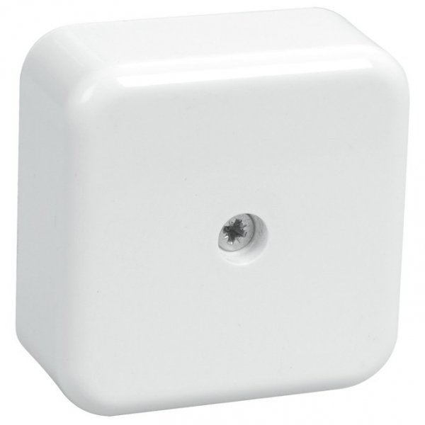 Коробка КМ41206-01 розпаювальна 50х50х20мм біла (з контактною групою) IEK - UKO10-050-050-020-K01