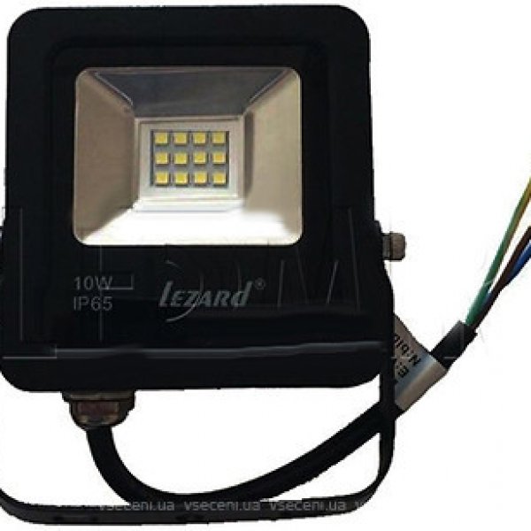 Прожектор 10Вт 6500К IP65 Lezard - PAL6510