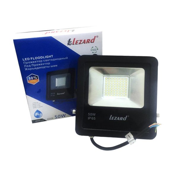 Прожектор Lezard 50Вт 6500К IP65 - PAL6550