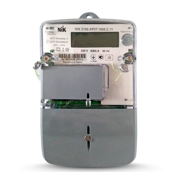 Електролічильник Nik 2100 AP2T.1000.C.11 (5-60)А 220В - 2100 AP2T.1000.C.11
