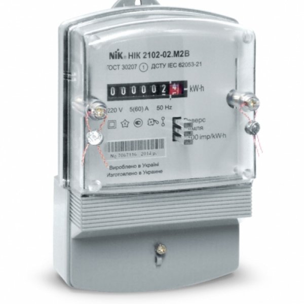 Електричний лічильник NIK 2102-02 М1В (5-60А) - 1563