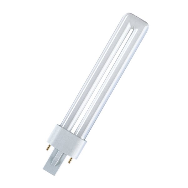 Лампа КЛЛ Osram Dulux S 9W/840 4000К G23 - 4050300010588