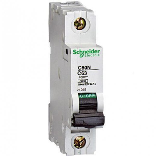 Авт.вимикач Schneider Electric iC60N 1P 10A C - A9F79110