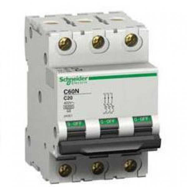 Автоматичний вимикач Schneider Electric iC60N 3P 10A C - A9F79310