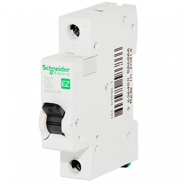 Защитный выключатель Schneider Electric EZ9F34125 Easy9, 25A - EZ9F34125