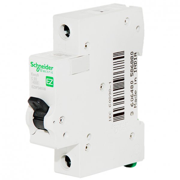 Автомат выключатель Schneider Electric EZ9F34150 Easy9, 50A - EZ9F34150